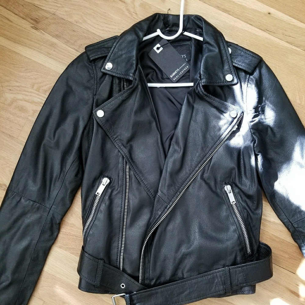 Leather jacket